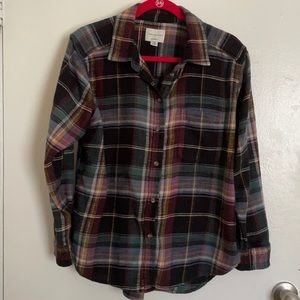 American Eagle Plaid Flannel Shirt | Size S